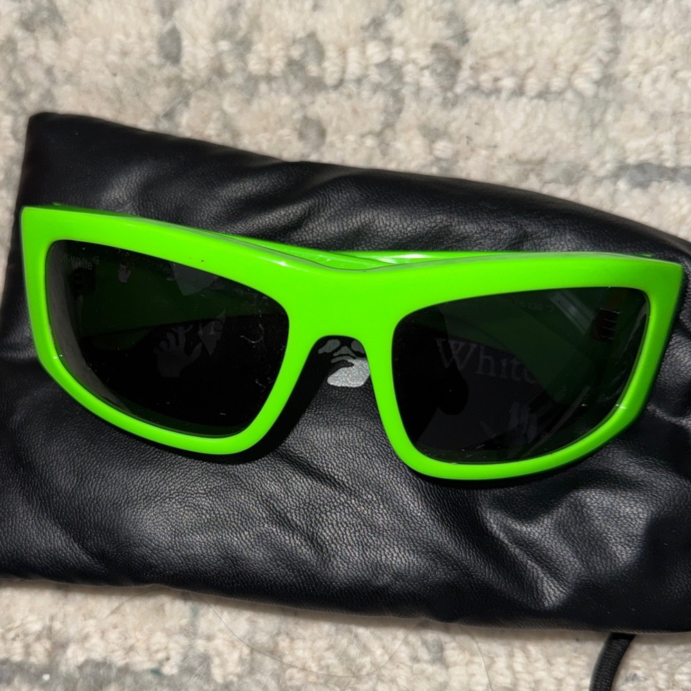 OFF-WHITE JOSEPH Rectangular Frame Sunglasses OERI044